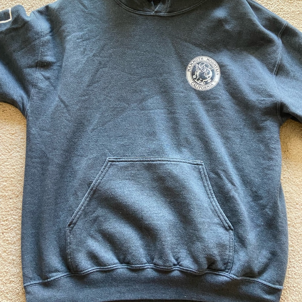 Mammoth grey hoodie